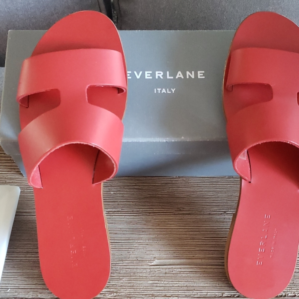 Red Sandals